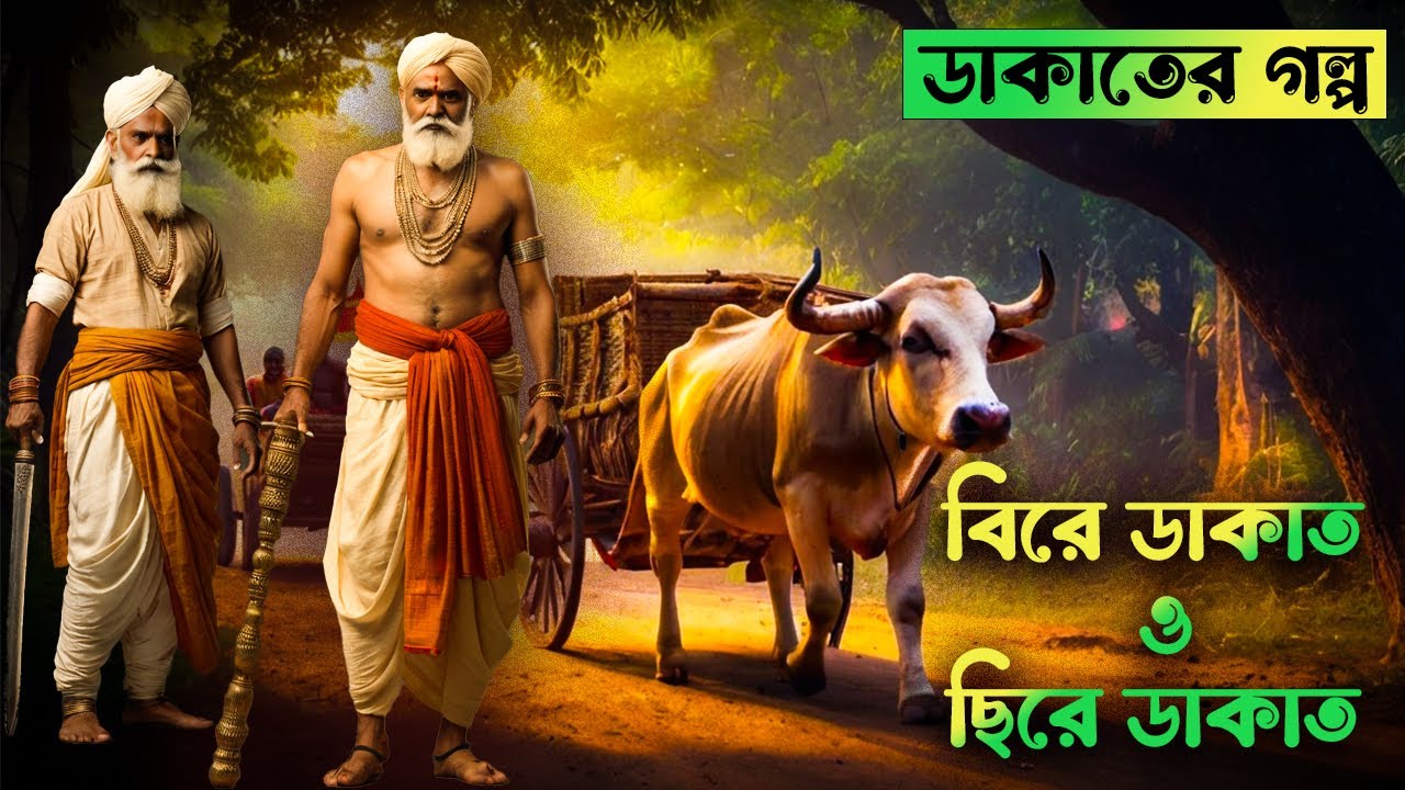 বিরে ডাকাত ও ছিড়ে ডাকাত | Dakater Golpo | Bengali Audio Video Story
