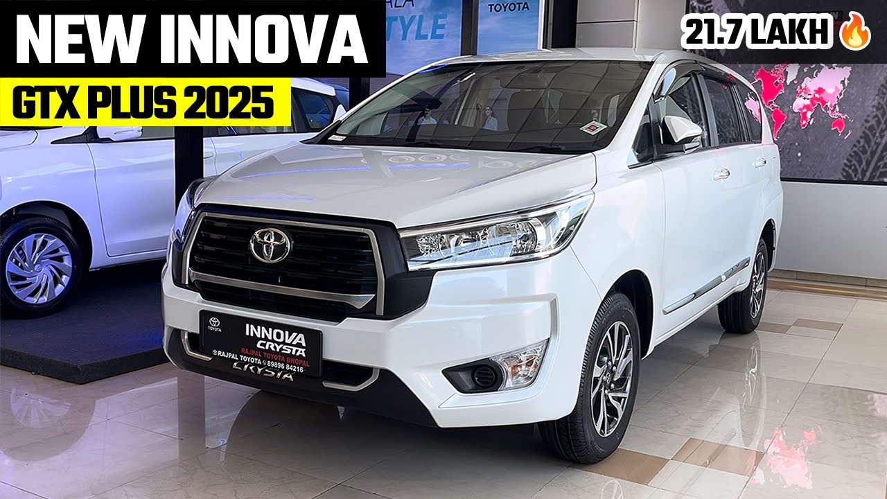 New Toyota Innova Crysta GX Plus 2025 | Innova Crysta 2025 | Innova Hycross 2025 | innova car
