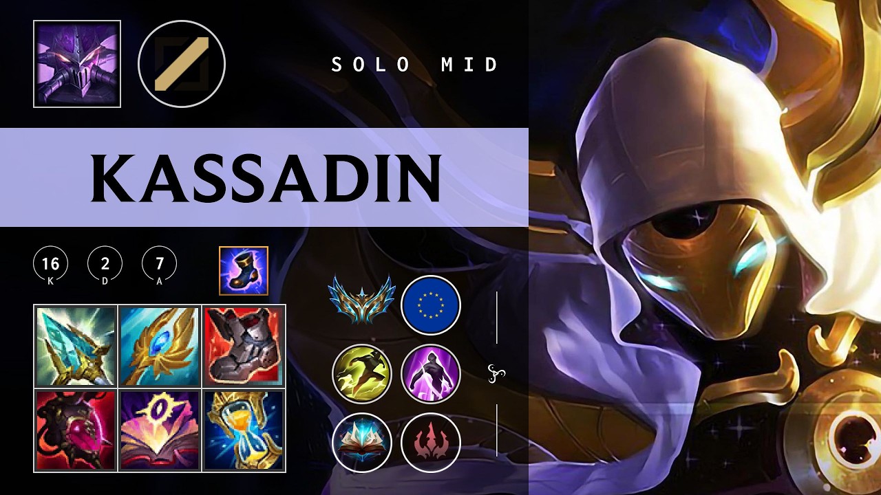 Kassadin Mid vs Lux - EUW Challenger Patch 26.04