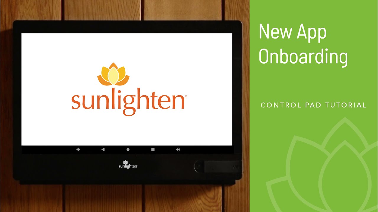 Sunlighten mPulse Infrared Sauna Android Control Pad Tutorial