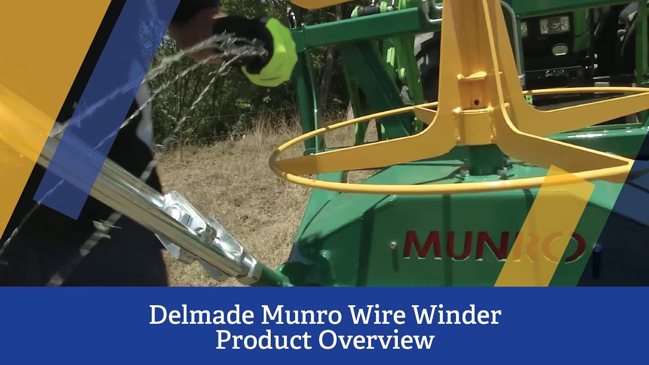 Delmade Munro Wire Winder - for easy fence removal
