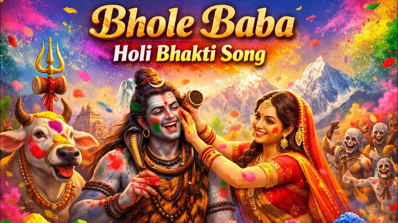 New DJ Holi Song//   Bhole Baba Bhakti Song// New Hindi Songs 