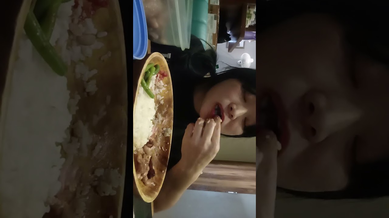 Eating smoke pork with kholar mukbang 