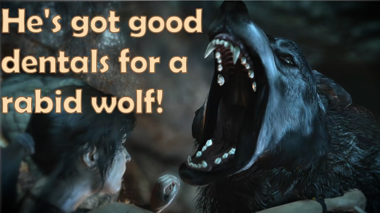 Lara get's down and dirty with a WOLF? | Tomb Raider Gameplay Part 3