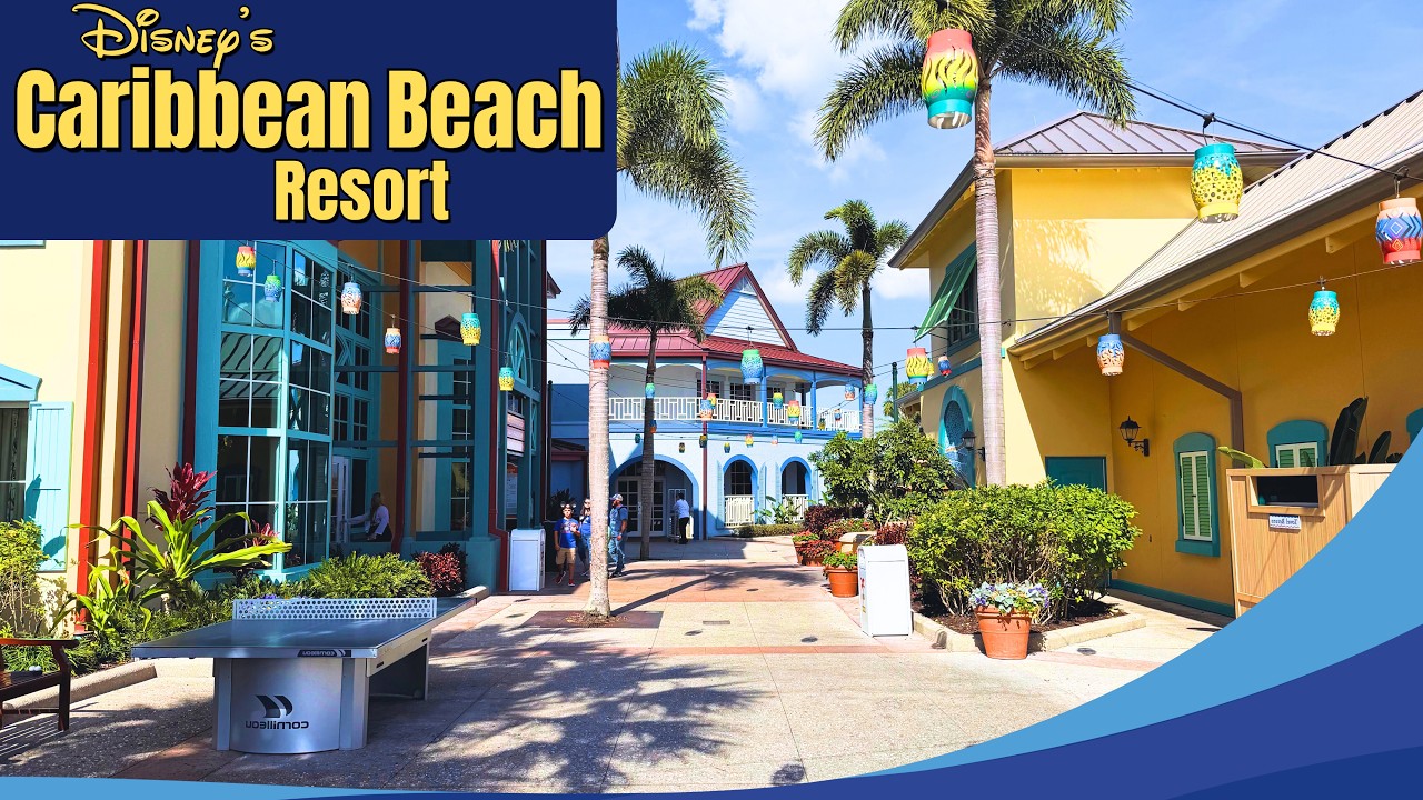 Disney’s Caribbean Beach Resort Tour | Complete Walkthrough & Tips 2025
