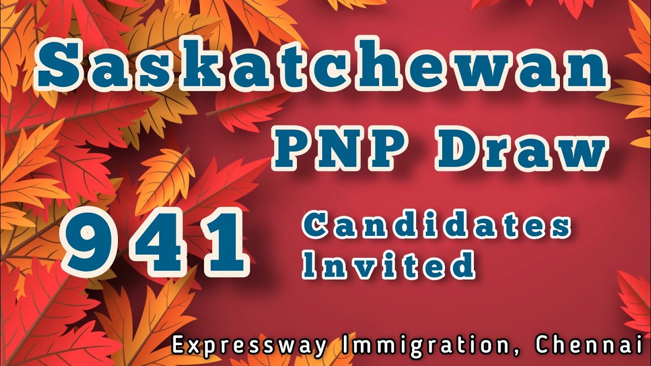 Saskatchewan EOI Latest draw invites 941 applicant