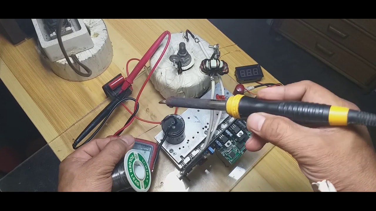 DIY power inverter 2000watts /toroidal transformer /test voltage/12vdc to 220vac