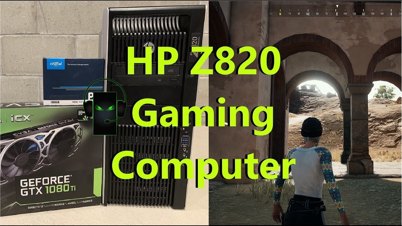 HP Z820 Gaming Computer + FPS Testing + Some Benchmarks