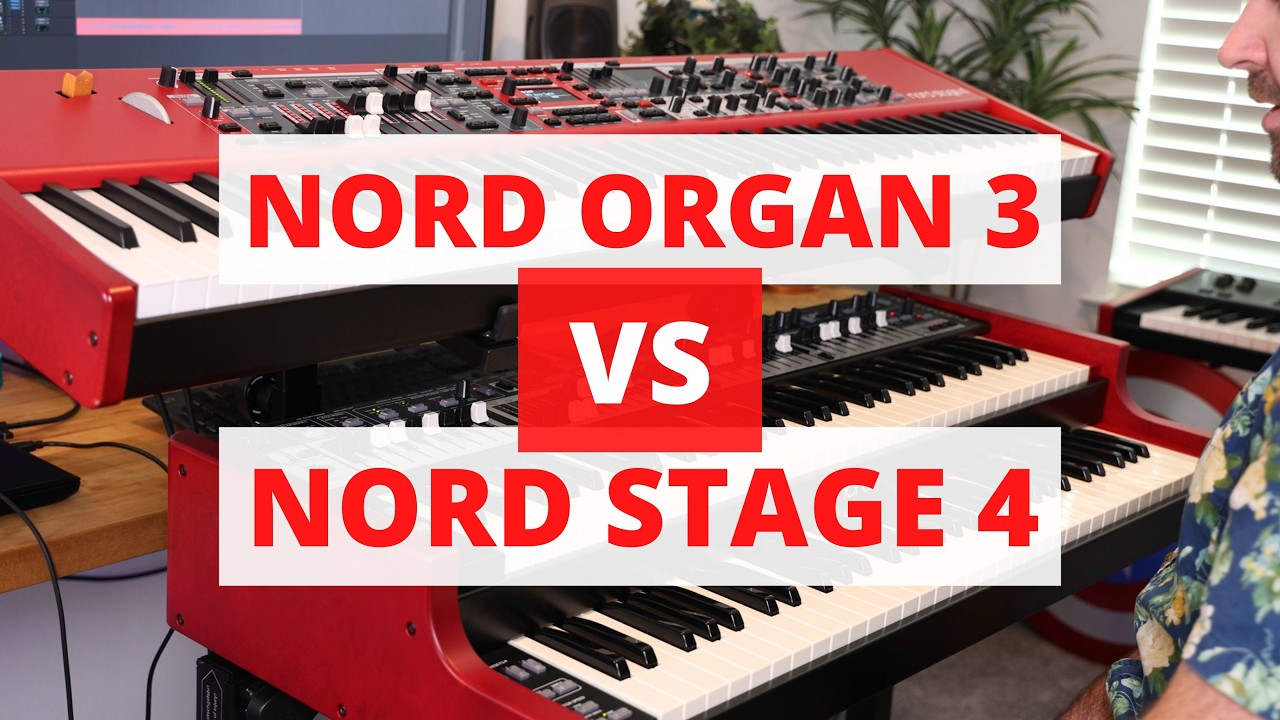 Nord Stage 4 против Nord Organ 3 — какой звучит лучше?