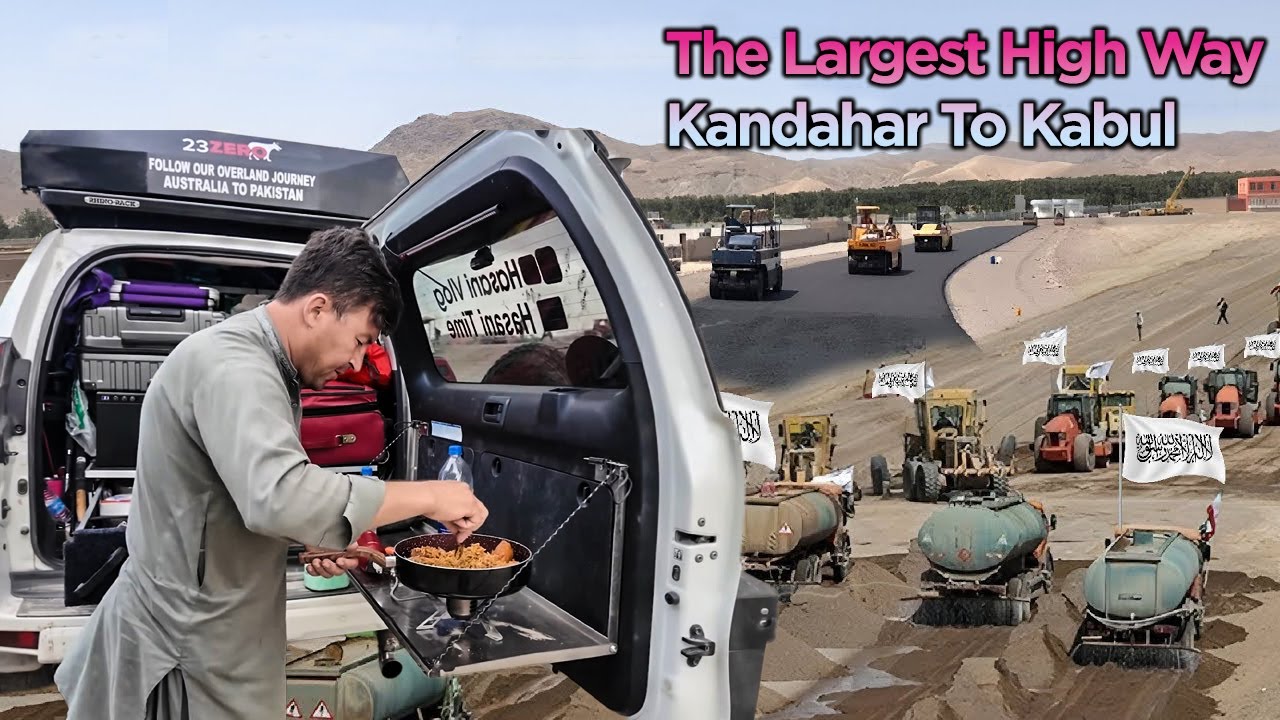 Australia To Kandahar & To Kabul RoadTrip Afghanistan