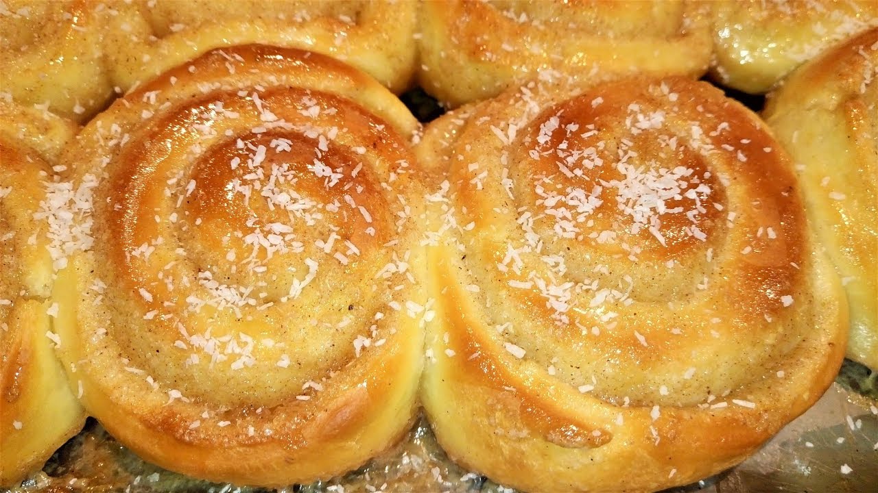 Roscas  hungaras o rollos de canela (facil y muy rico)