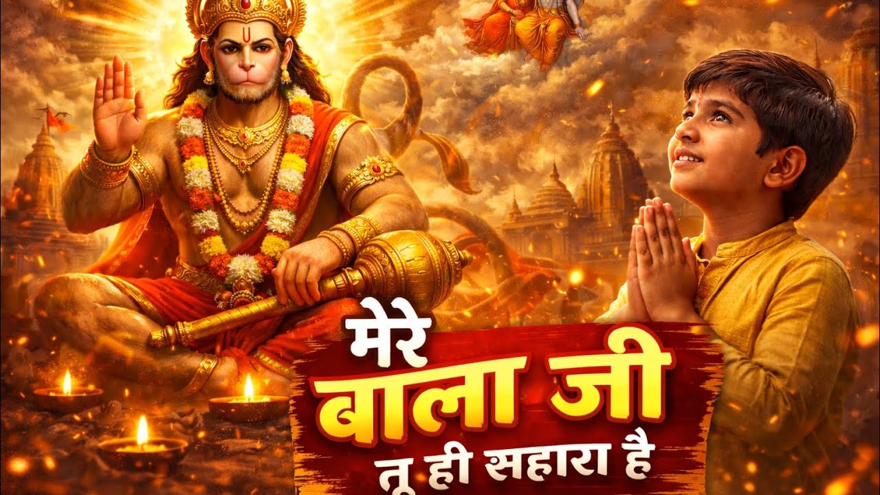 Mere Bala Ji Tu Hi Sahara Hai | Balaji Bhajan 2026 | Hanuman Bhakti Song | Satyam Music Vibes