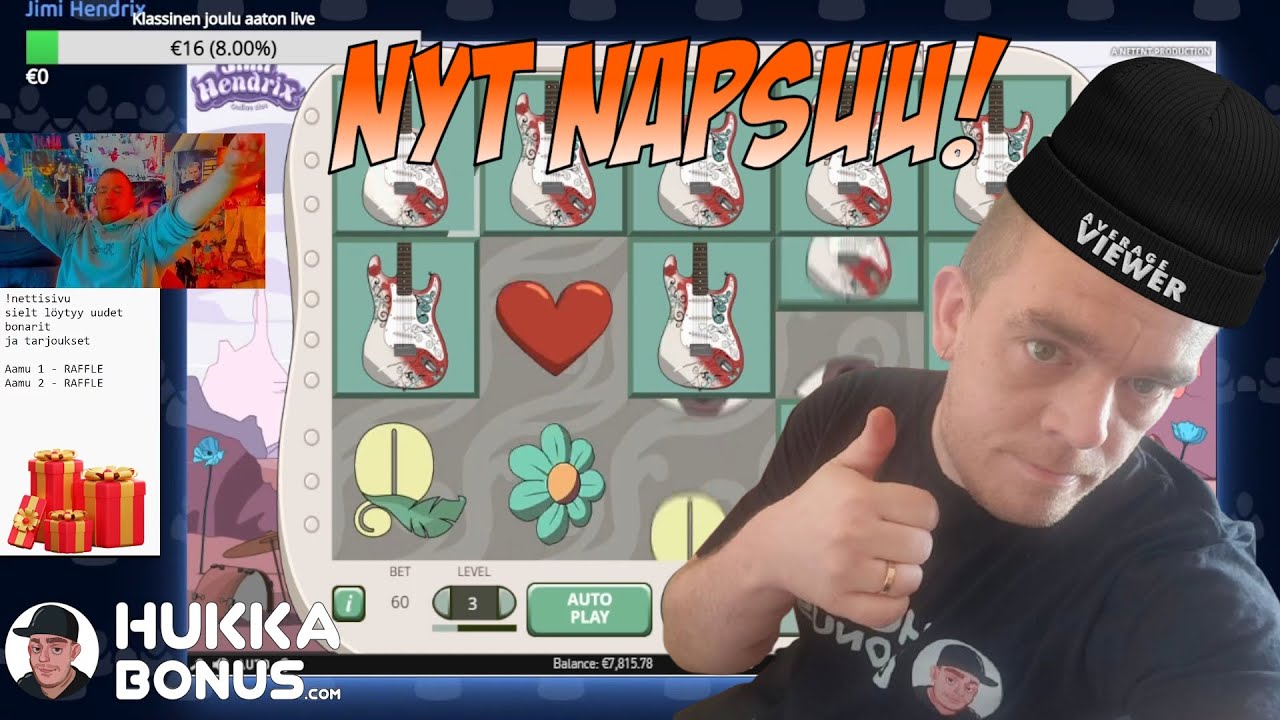 Nyt Napsuu! 12000&euro; Kimpasta alle varttiin Juontajalle!