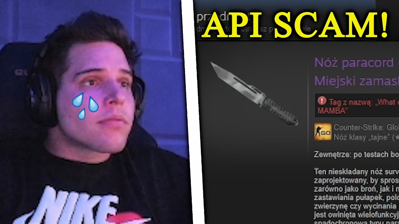 ZONY - API KEY SCAM NA KOSĘ dla WIDZA😥