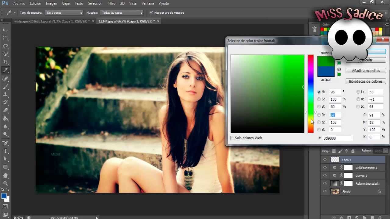 Procesos cruzados - Tutorial comentada Photoshop cs6