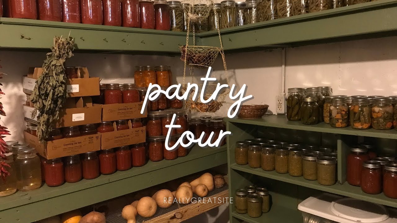 Pantry Tour 2024