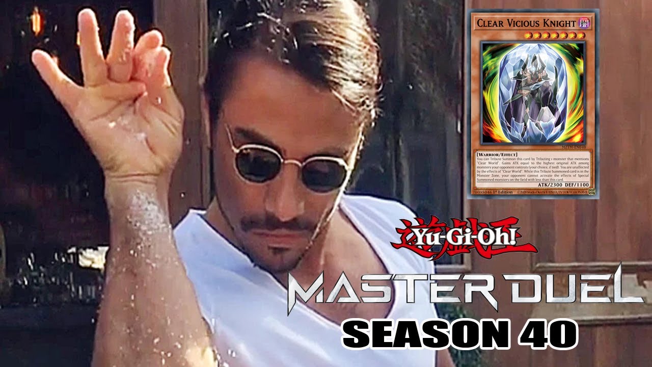 Yugioh Master Duel Season 40 Clear World / Clear Salt