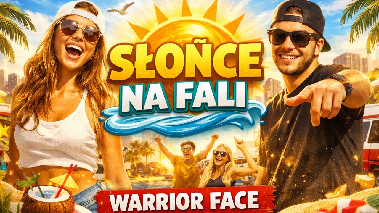 Warrior Face – SŁOŃCE NA FALI | Letni, Energetyczny Kawałek | Wakacyjny Vibe | Miasto | Ekipa 2026