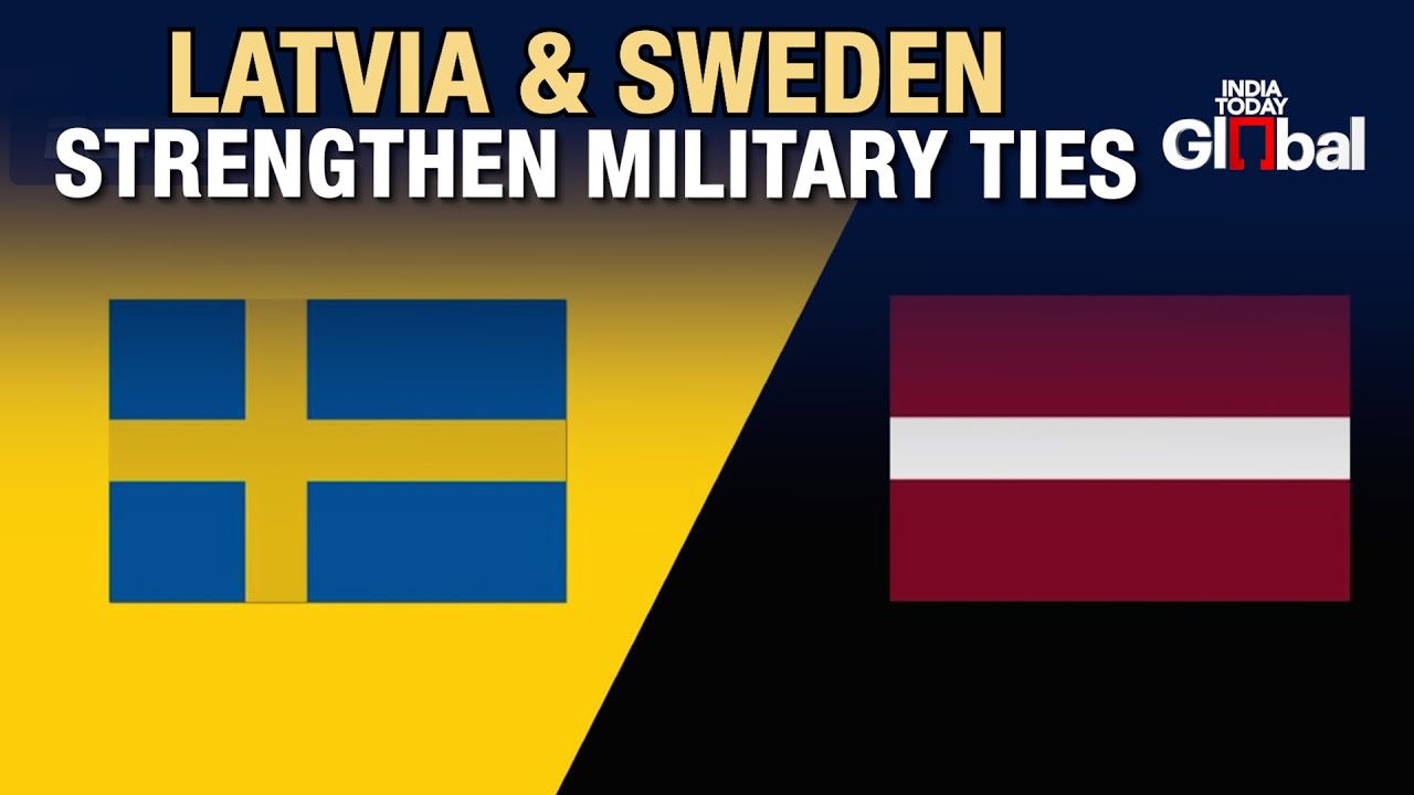 LIVE: Latvian & Swedish PMs Address Media With Army Chiefs | Military Cooperation & Security Talks