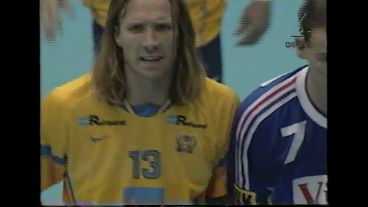 Handbolls VM 1999 Gruppspel Sverige  - Frankrike