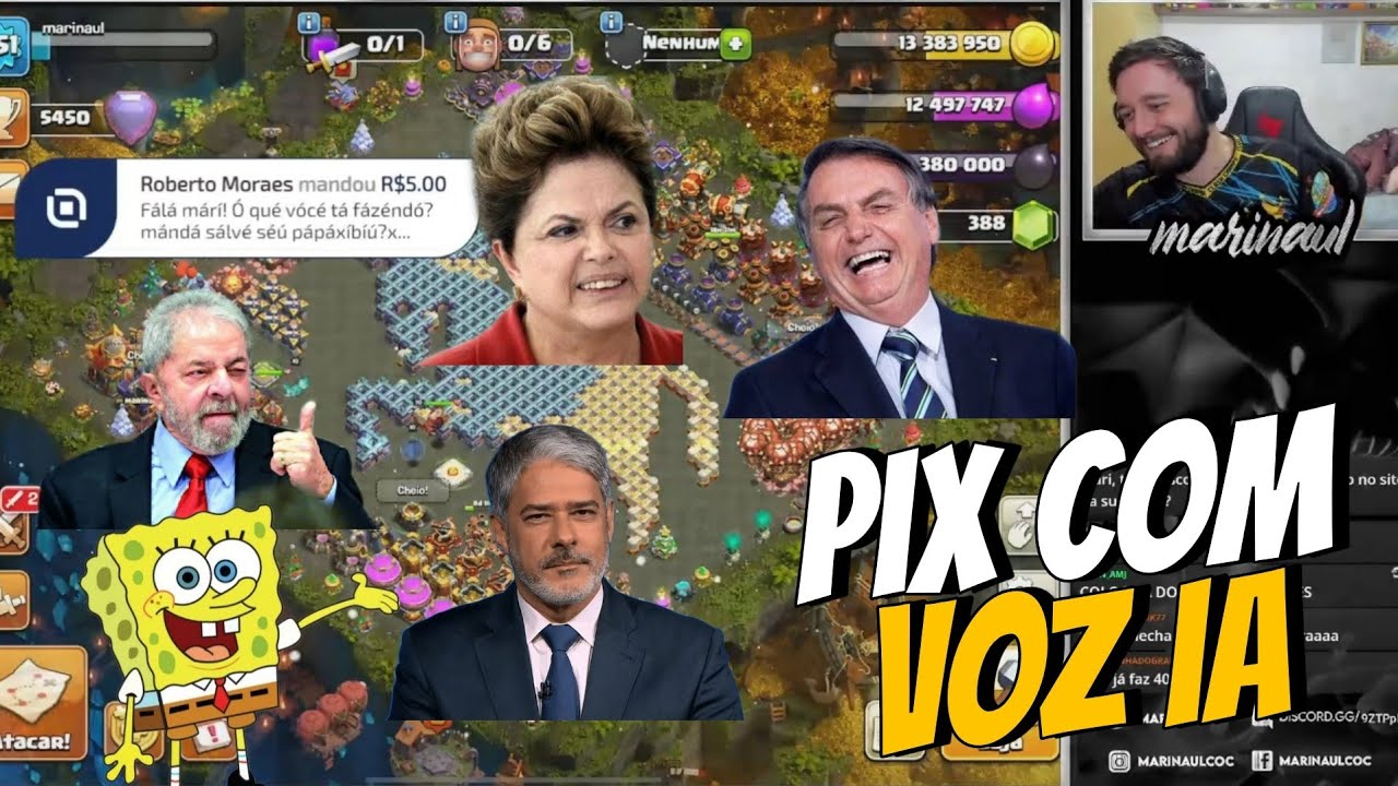 LULA, BOLSONARO, DILMA, BOB ESPONJA E WILLIAM BONNER NA LIVE ? CENAS FORTES #154