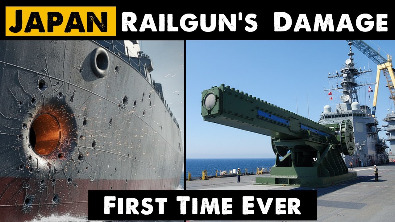 Japan&rsquo;s First-Ever Real Railgun Damage Demo at Sea Shocks the World!