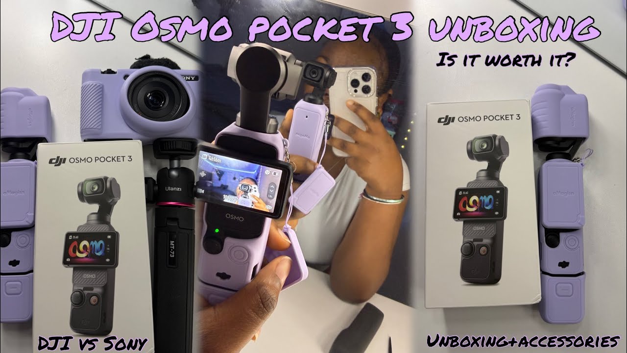 Сравнение DJI Osmo Pocket 3 и Sony ZVF1: стоит ли оно того?
