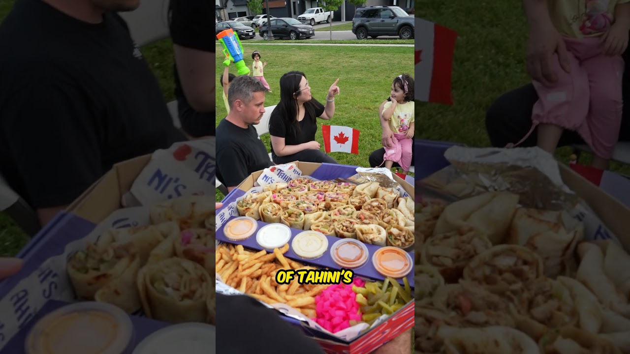 Canada Day With A Twist! 🌯🇨🇦
