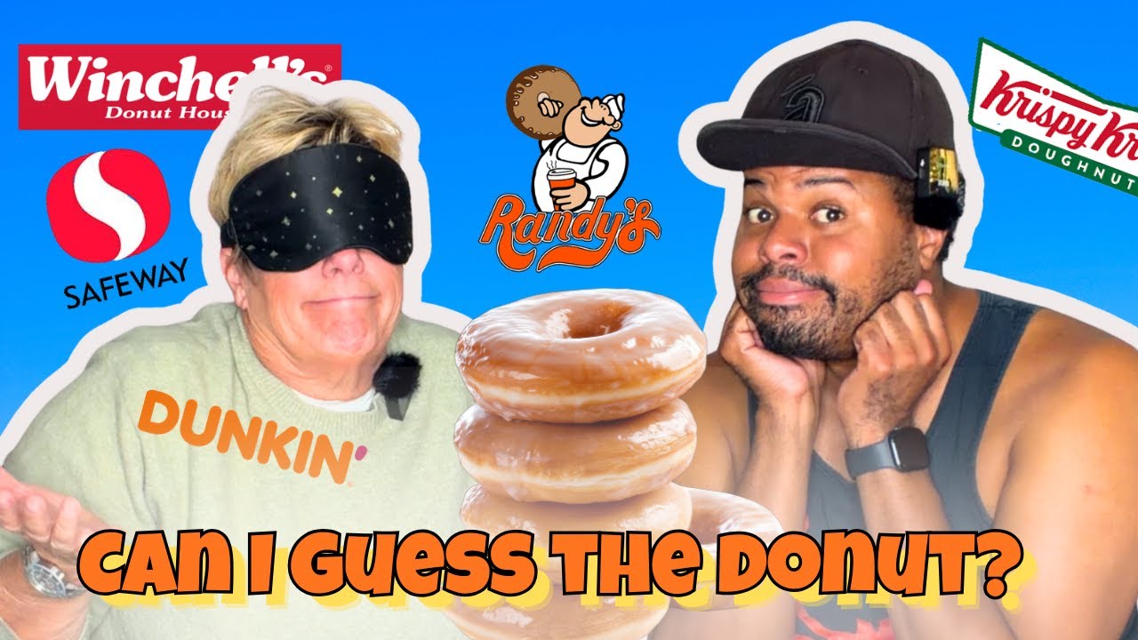 🍩 Слепой дегустационный челлендж!