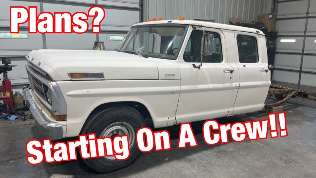 Getting Started On A CREWCAB!!! 72 Wimbledon White Crew Cab
