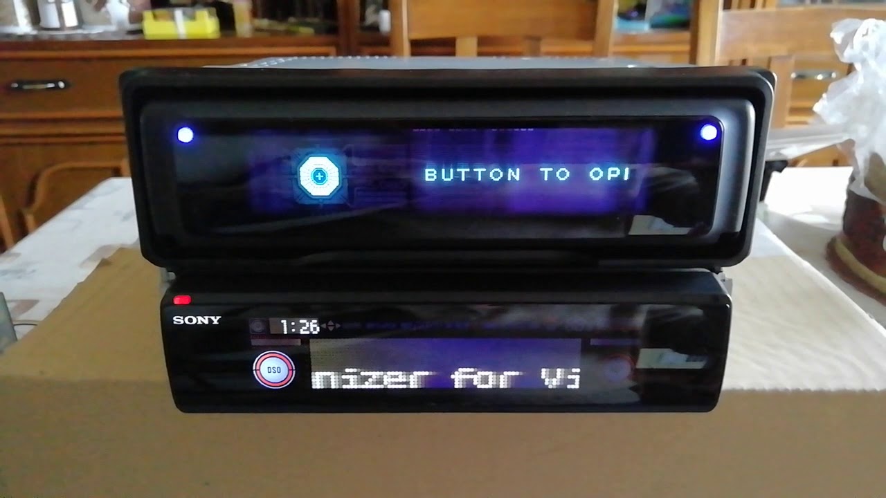 Sony cdx m800 m630 prova di accensione