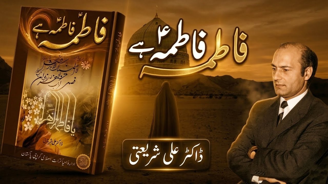 Fatima Is Fatima by Dr Ali Shariati | Bibi Fatima The Daughter of Hazrat Muhammad ﷺ, Wife of Ali 