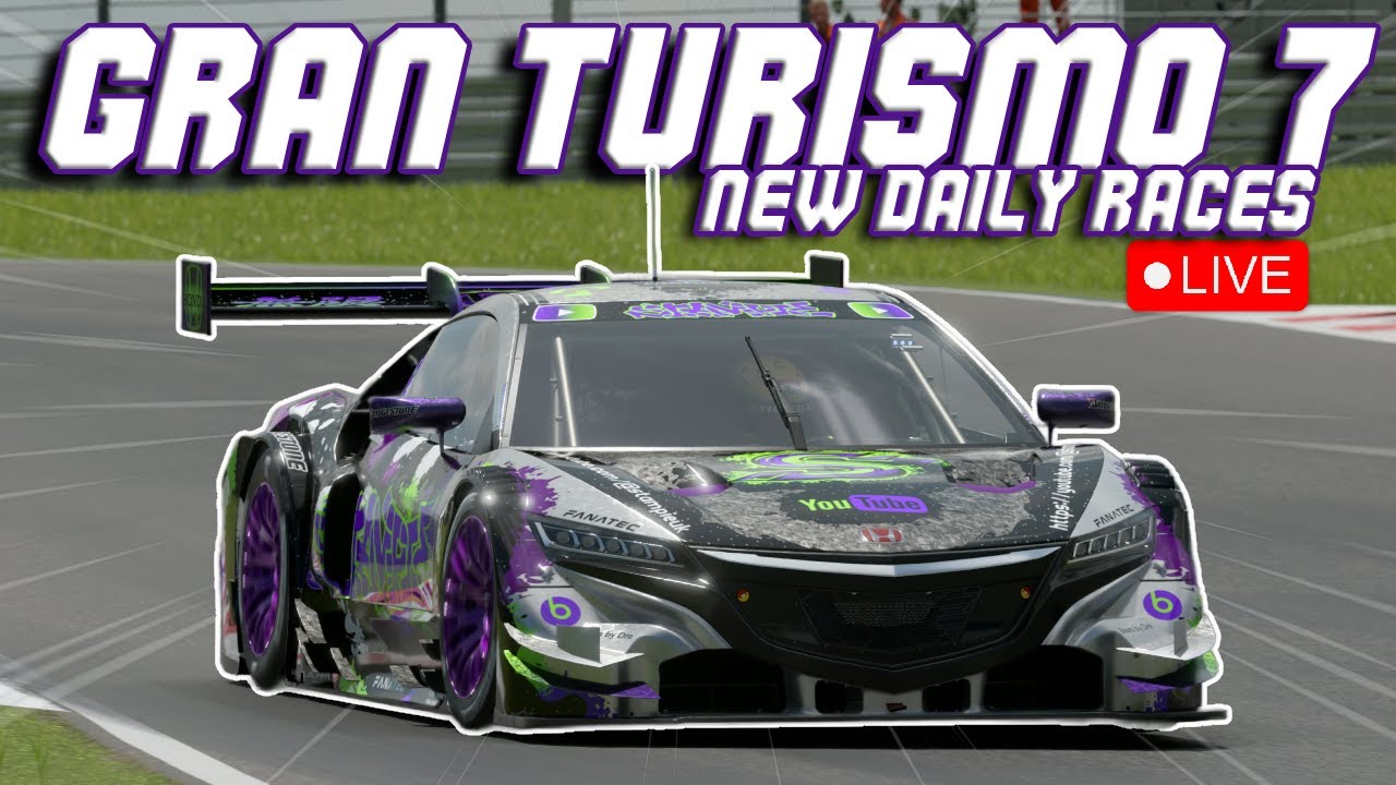 🔴LIVE - Gran Turismo 7 - All Daily Races - Let's Go Racing .....  🫣🫣🫣