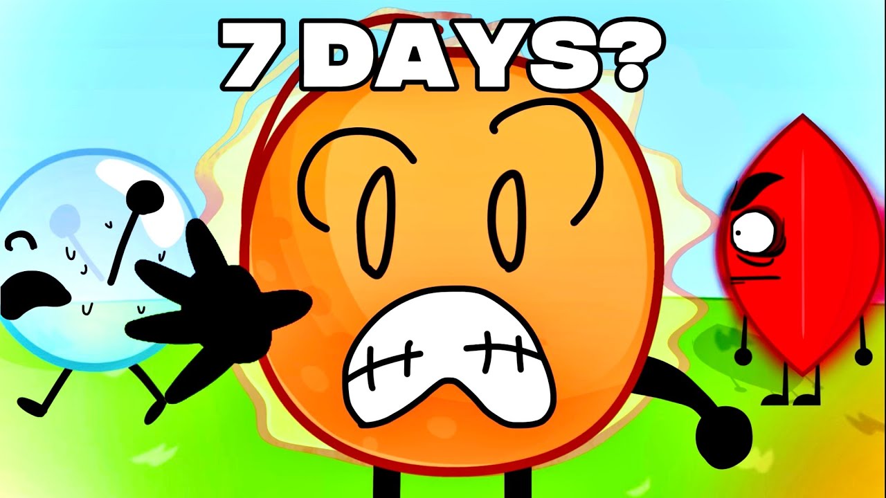 I Survived 7 DAYS in BFDI!