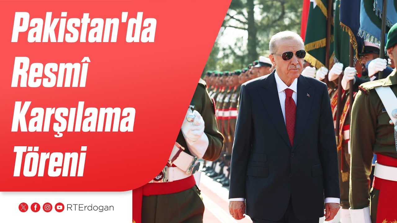 Pakistan'da Resmî Karşılama Töreni