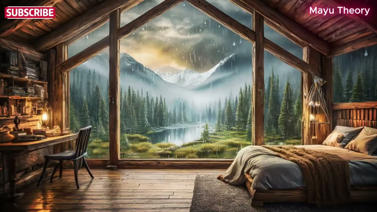 Cozy Rainy Retreat | 24/7 Melodic Techno & Progressive House | Deep Focus Radio