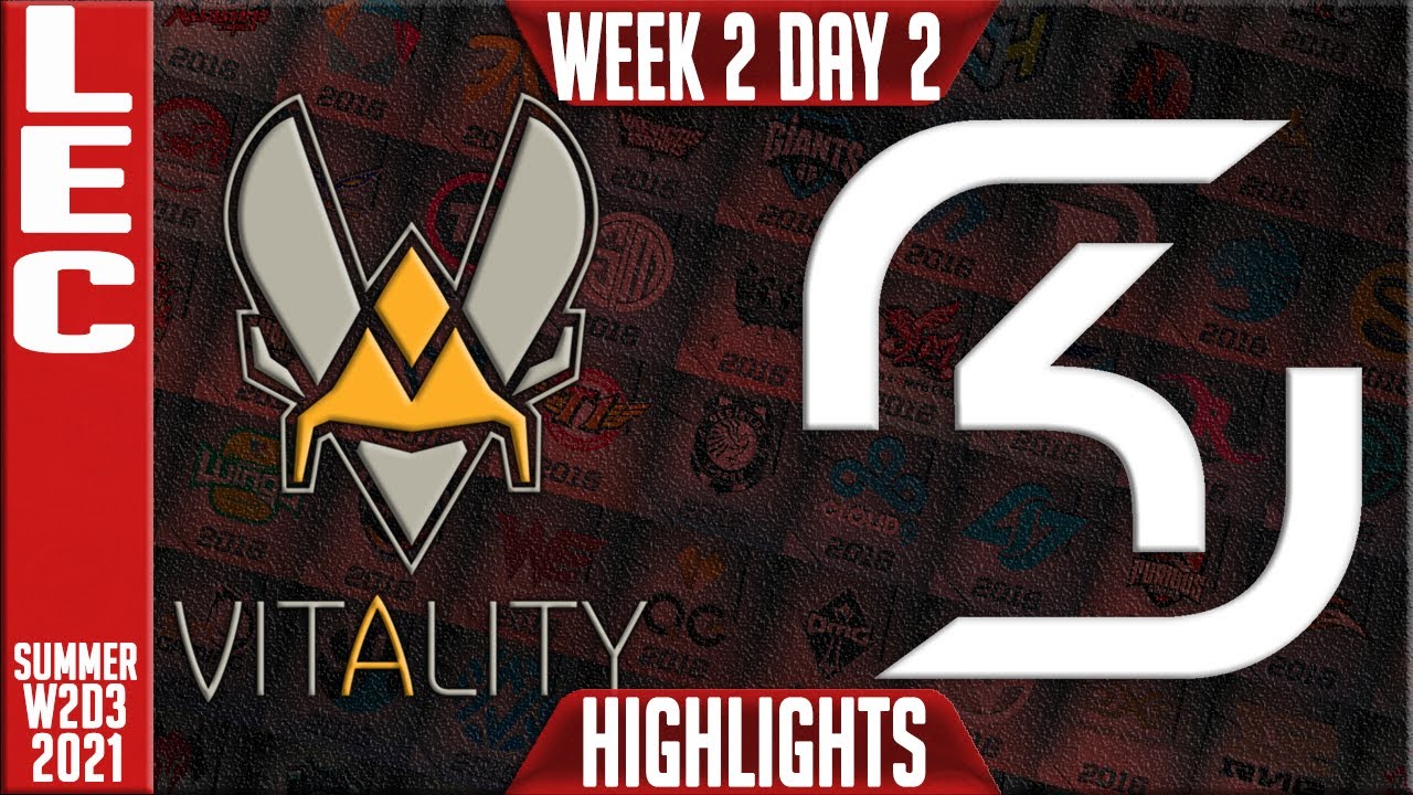 VIT vs SK Highlights | LEC Summer 2021 W2D2 | Team Vitality vs SK Gaming