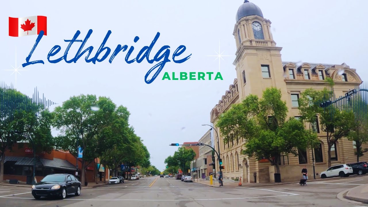 Tour around City of LETHBRIDGE, Alberta | Canada [4K] - Alberta’s 4th largest city
