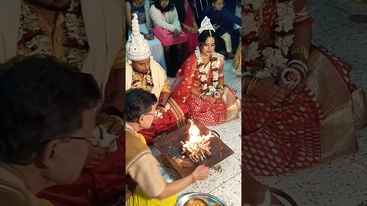 Minivlog Sister Wedding       Part -3. #ytshorts #wedding #shorts #bengalibiye