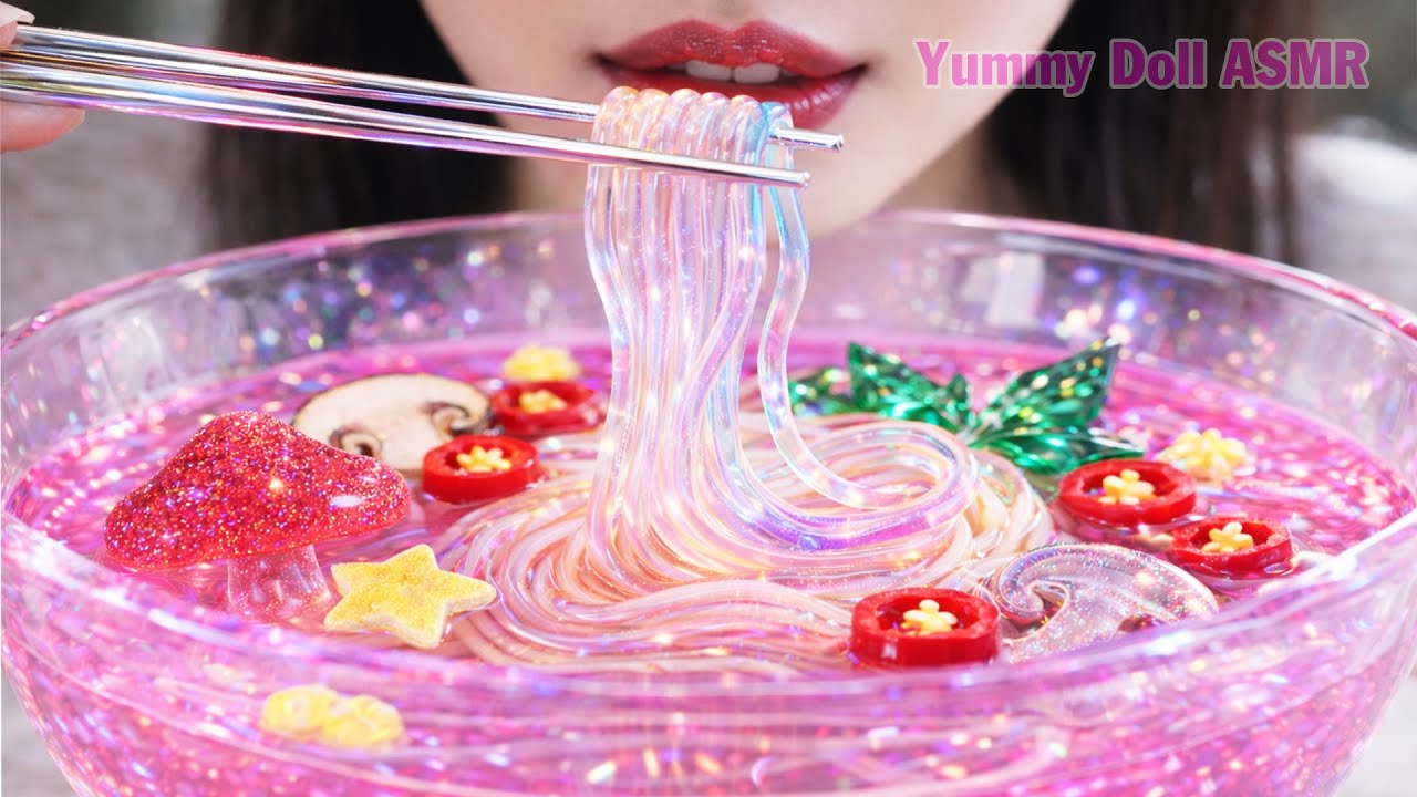 ASMR Glass Cooking: Soothe Your Mind After a Long Day 🧘‍♀️✨