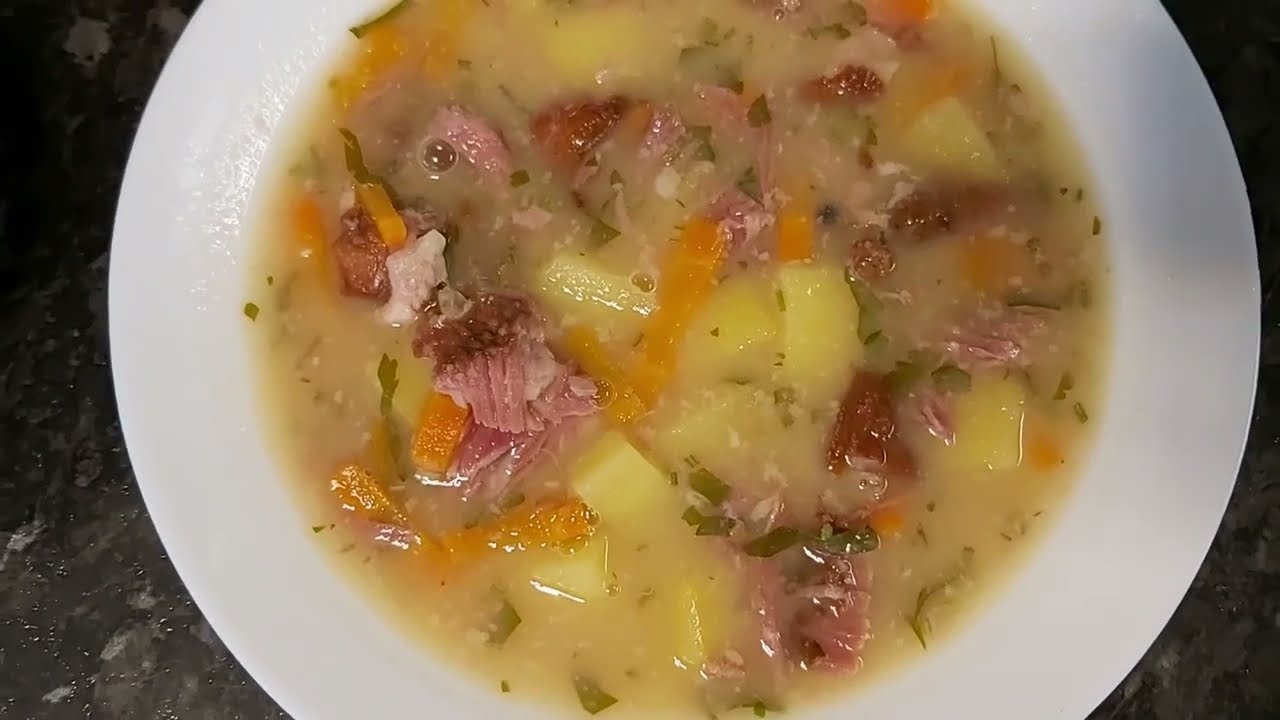 🥰НАИВКУСНЕЙШИЙ ГОРОХОВЫЙ СУП С КОПЧЕНЫМИ РЁБРЫШКАМИ. РЕЦЕПТТ В ОПИСАНИИ.