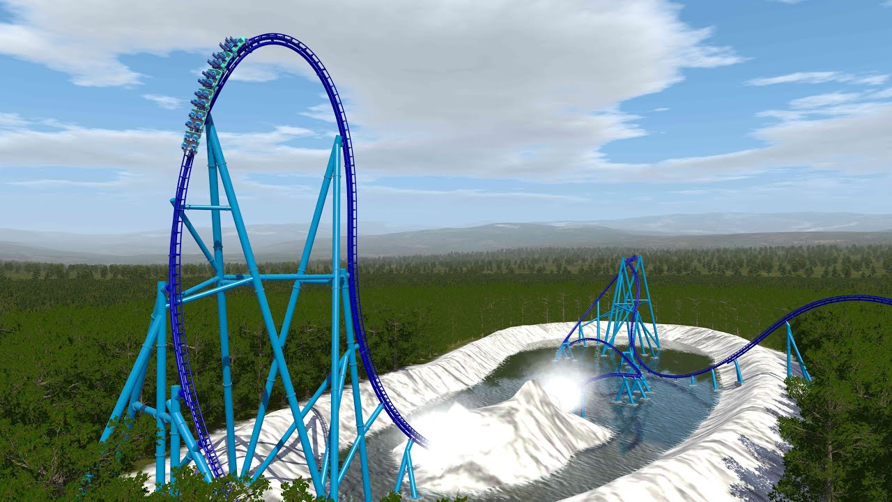 Ice Devil - No Limits 2 Intamin Blitz Coaster (Inverted Launch Concept)