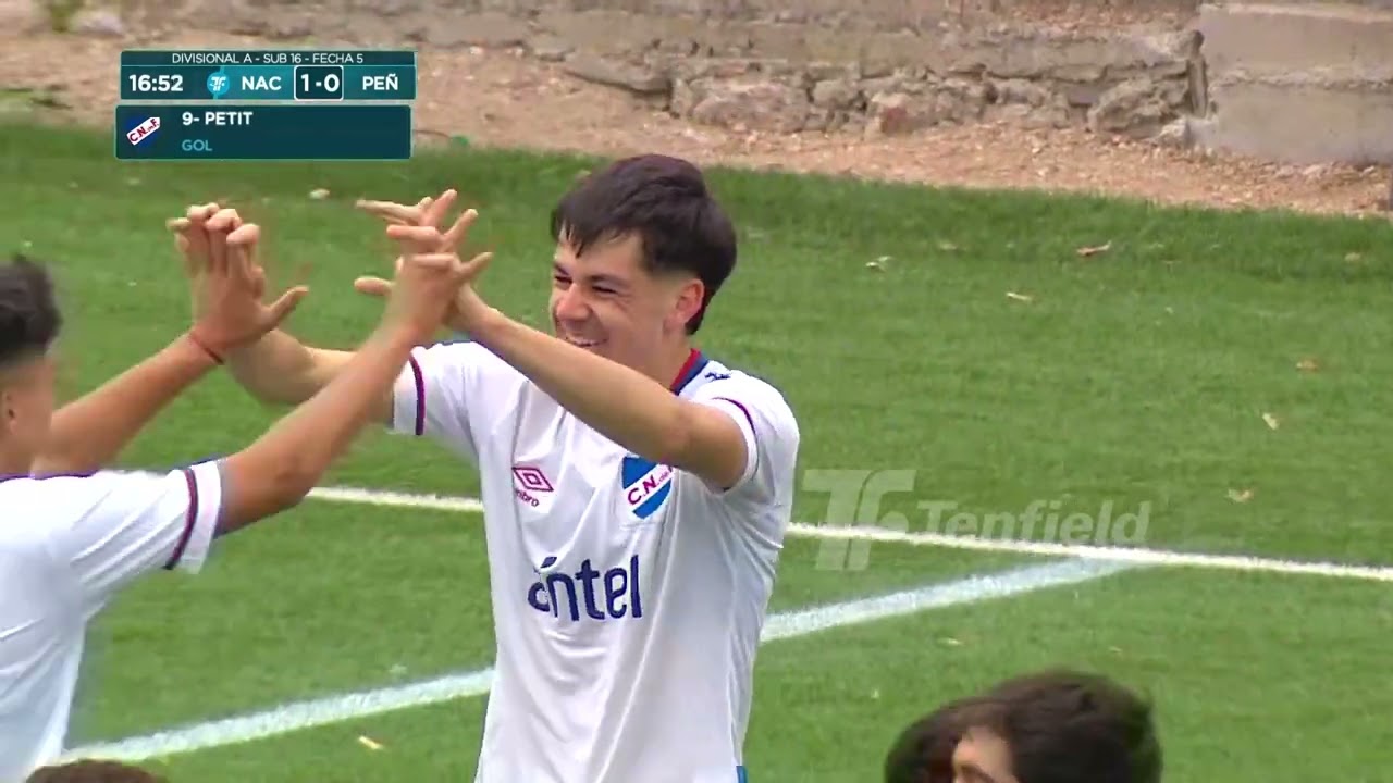 Div. Formativas Sub 16 - Fecha 5 - Nacional 1:0 Peñarol - Gonzalo Petit (NAC)