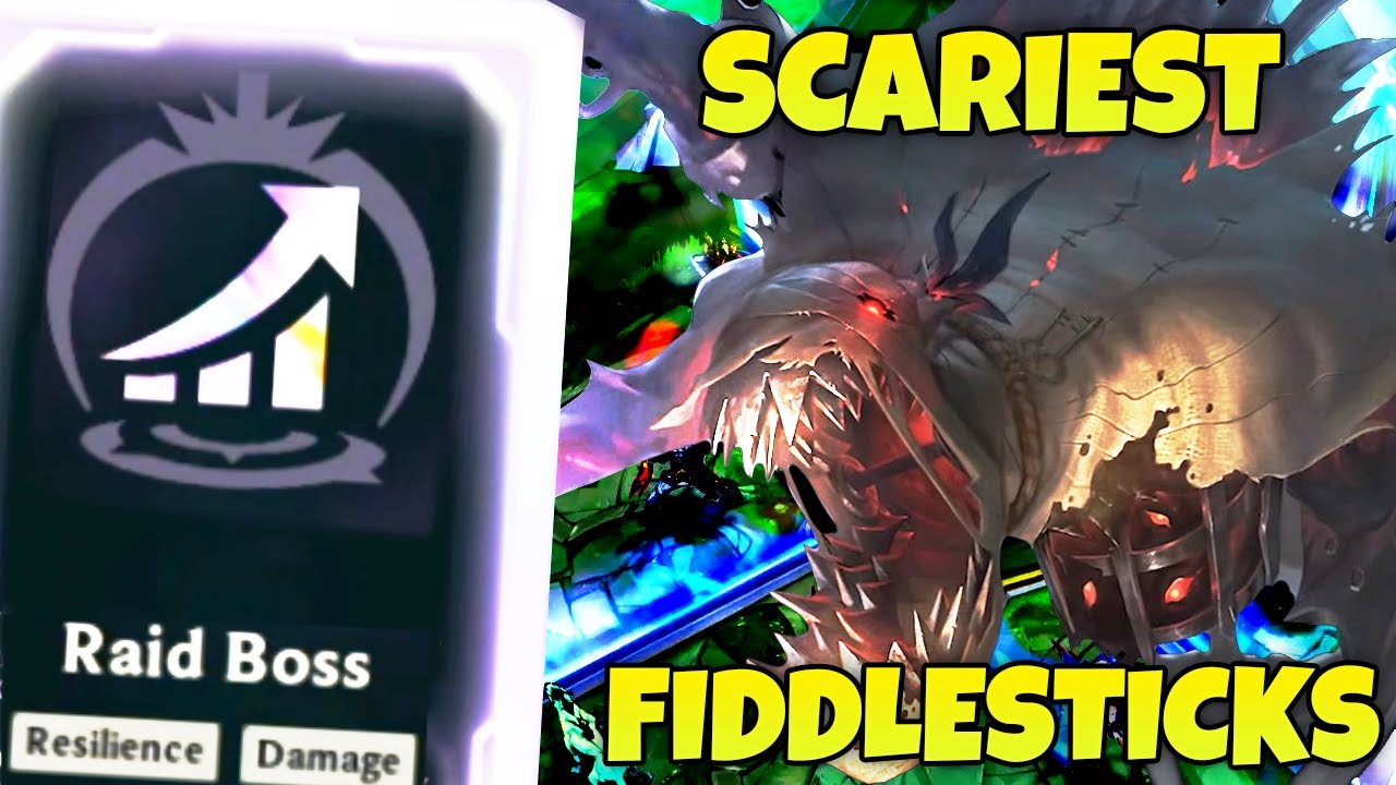 RAID BOSS FIDDLE IS HORRIFYING 2v2v2v2 Arena's - League of Legends / LoL
