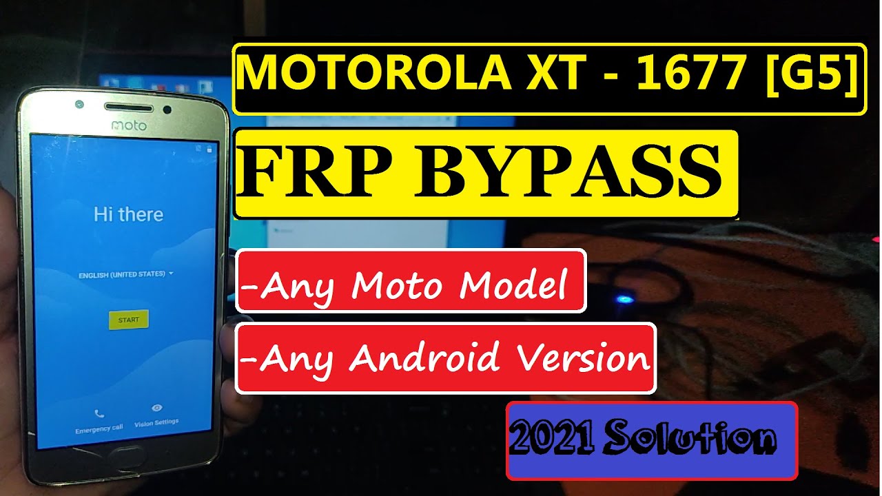 Moto XT 1677 G5 Frp Bypass No Talkback / Youtube Update  || moto xt1677 G4/G4s/G5/G5s frp bypass