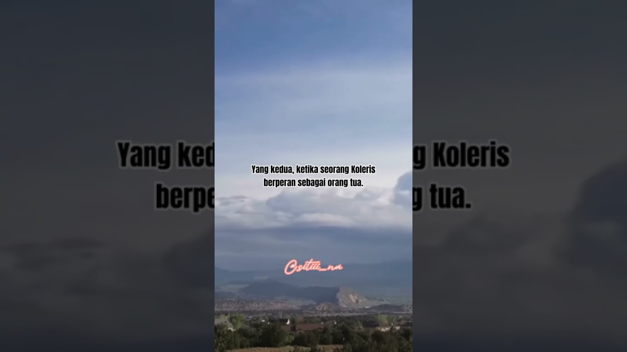 Seperti apa sih Koleris itu? 