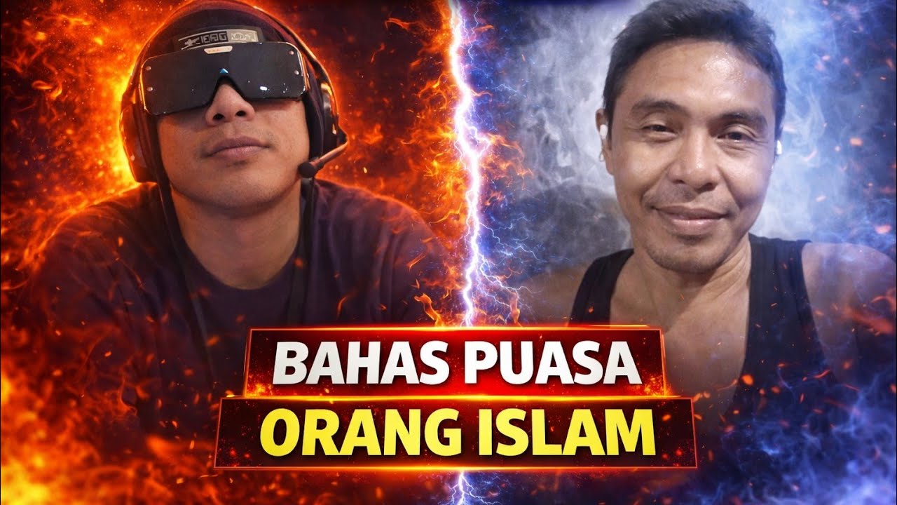 BAHAS PUASA ORANG ISLAM. SERU! 