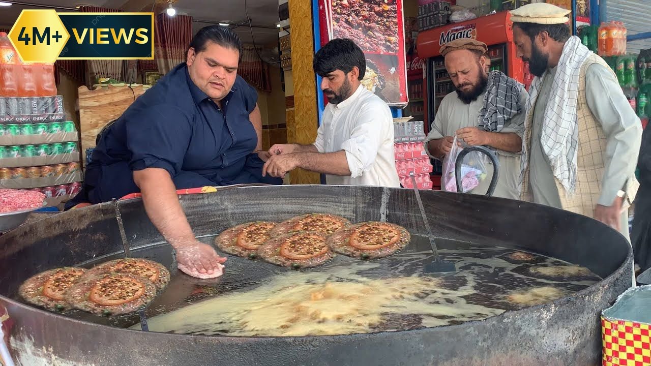 ULTIMATE ADAM KHAN SPECIAL CHAPLI KABAB - World's Special and Famous Chapli Kabab - Adam Khan Kabab