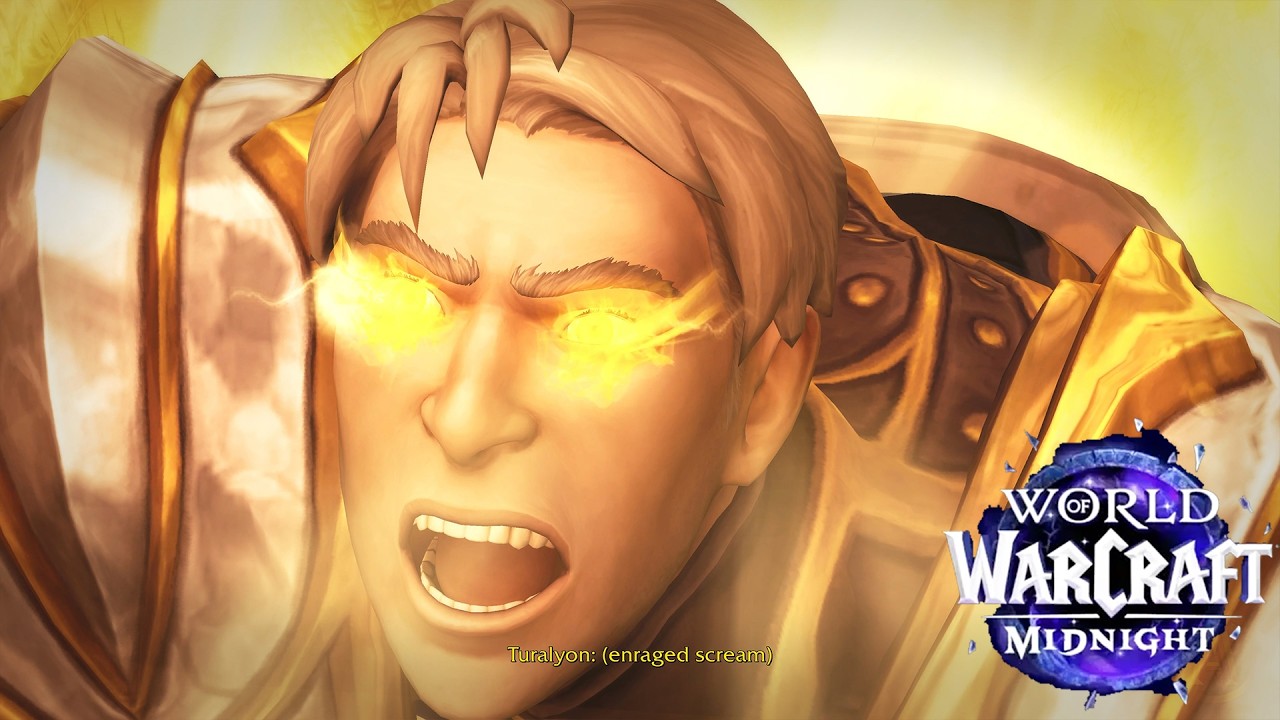 Turalyon Goes Berserk Cinematic: Arator Repairs Shield | WoW Midnight Lore