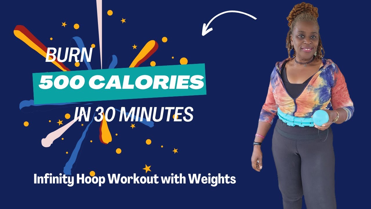 Burn 500 Calories in 30 Minutes with This Infinity Hoop Workout! 💪
